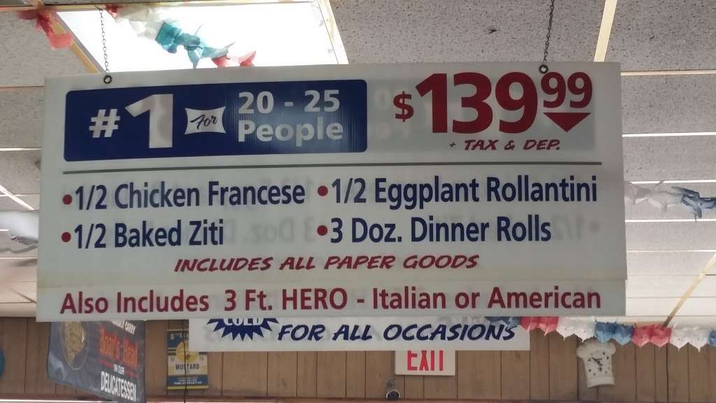 Franks Deli Plus And East Neck Caterers | 1018 Little E Neck Rd, West Babylon, NY 11704, USA | Phone: (631) 422-7587