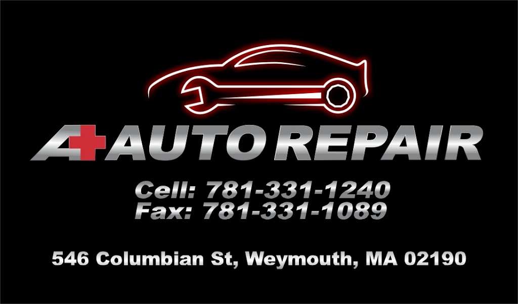 A PLUS AUTO REPAIR INC. | 546R Columbian St, Weymouth, MA 02190, USA | Phone: (781) 331-1240