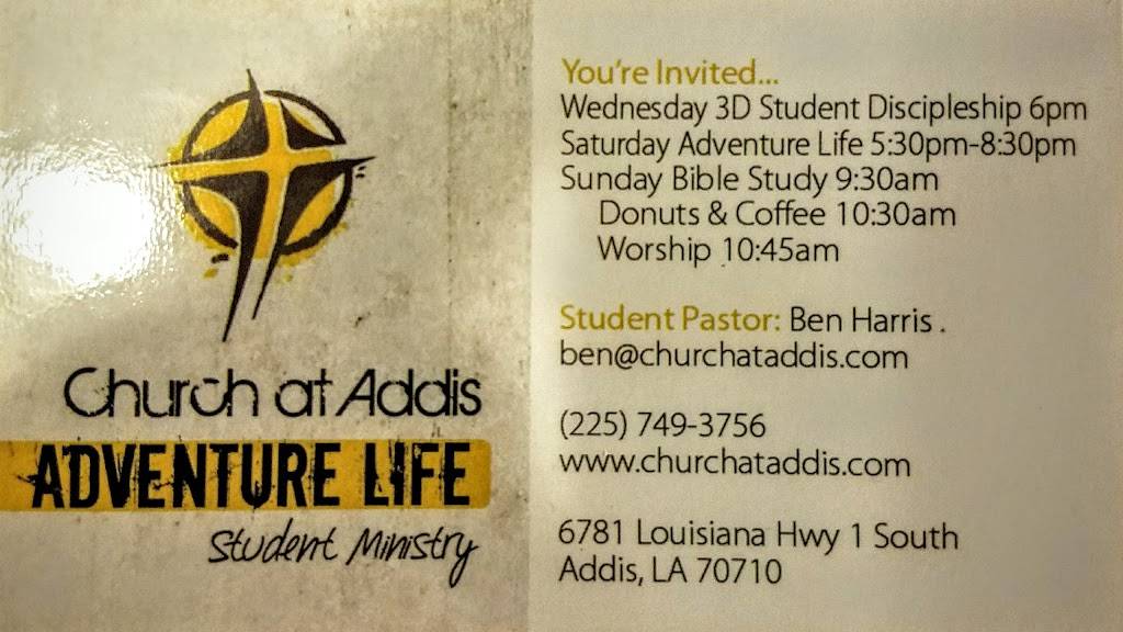 Church at Addis | 6781 La Hwy 1 S, Addis, LA 70710, USA | Phone: (225) 749-3756