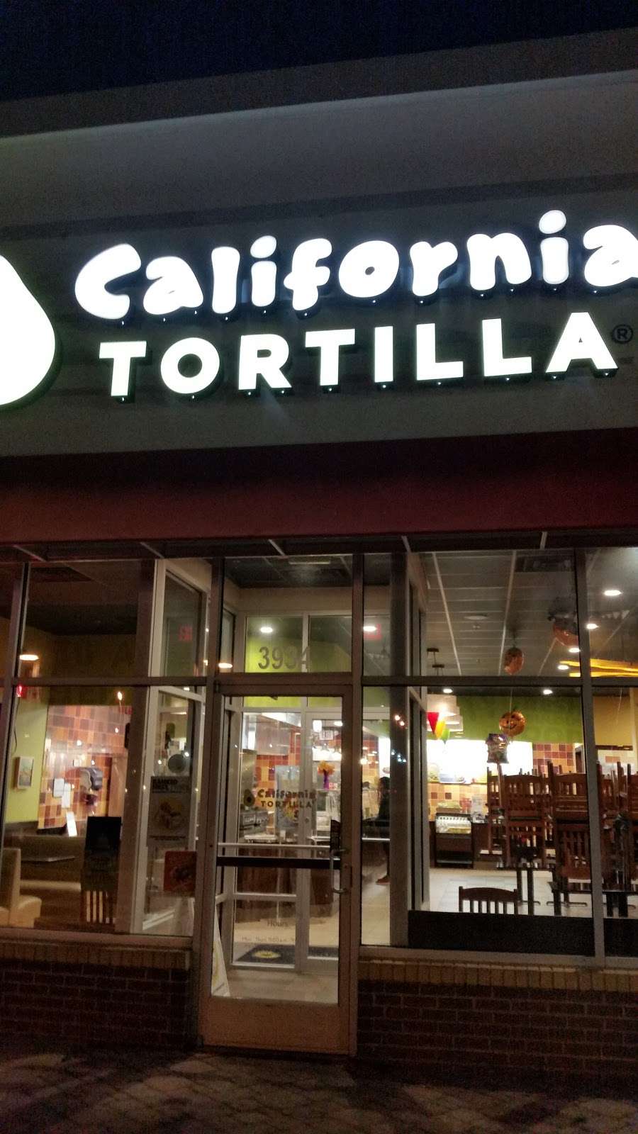 California Tortilla | 3934 Fettler Park Dr, Dumfries, VA 22025, USA | Phone: (703) 291-7104