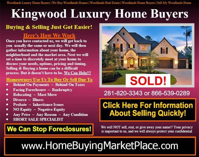 Kingwood Home Buyers, Firm Offers Kingwood Houses | Kingwood, TX 77325 | Phone: (713) 515-4155