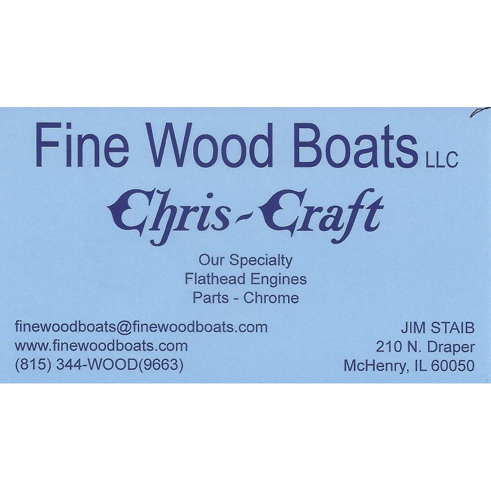 Fine Wood Boats | N Draper Rd, McHenry, IL 60050, USA | Phone: (815) 344-9663
