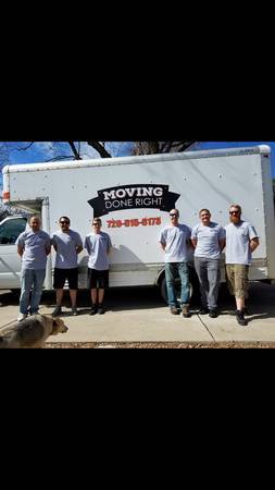 Moving Done Right Inc | 4730 W Evans Ave, Denver, CO 80219, USA | Phone: (720) 515-6173