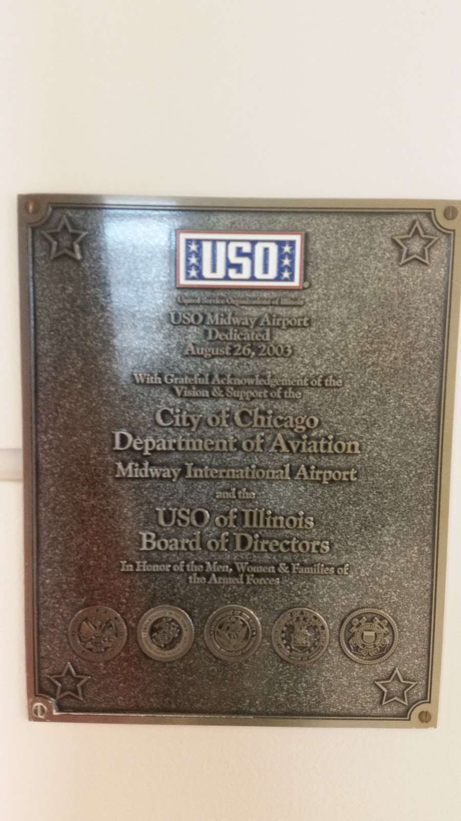 USO Midway | 5700 S Cicero Ave, Chicago, IL 60638 | Phone: (773) 582-5852