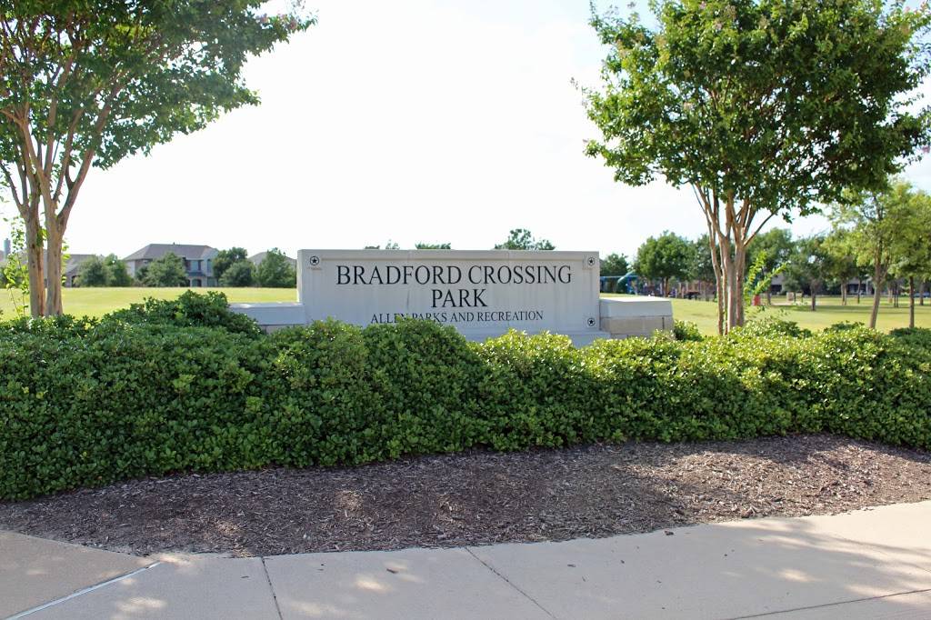 Bradford Crossing Park | 1405 Bradford Trace Dr, Allen, TX 75002, USA | Phone: (214) 509-4700