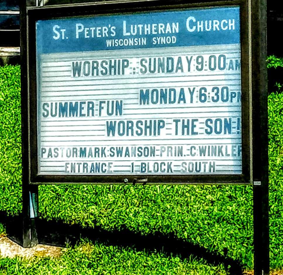 St. Peters Lutheran Church & School | US-18, Helenville, WI 53137, USA | Phone: (262) 582-3010