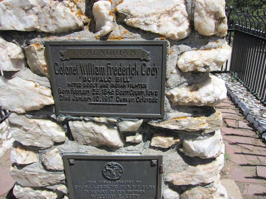 William F Cody Grave | 987 Lookout Mountain Rd, Golden, CO 80401, USA | Phone: (303) 526-0744