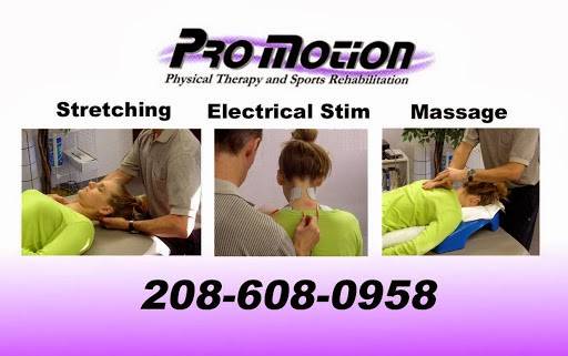 Pro Motion Physical Therapy Boise | 1101 N 28th St, Boise, ID 83702, USA | Phone: (208) 608-0958