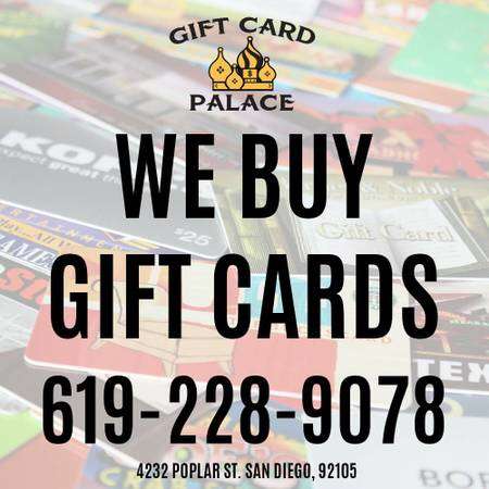 Gift Card Palace | 4232 Poplar St, San Diego, CA 92105, USA | Phone: (619) 228-9078