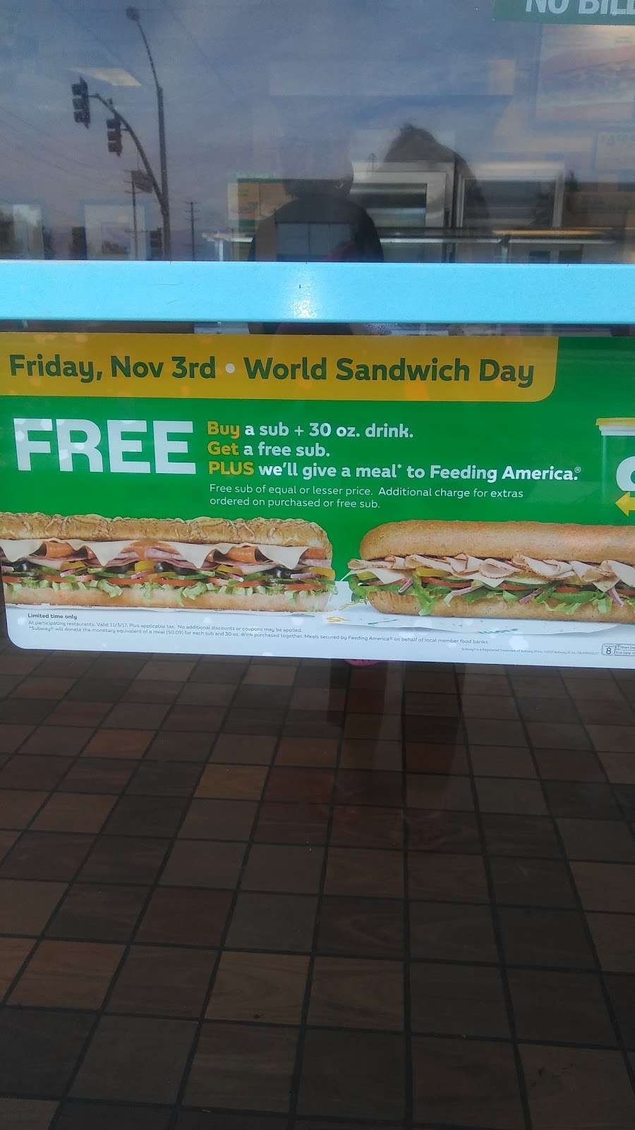 Subway | 25685 Redlands Blvd, Loma Linda, CA 92354, USA | Phone: (909) 796-5413