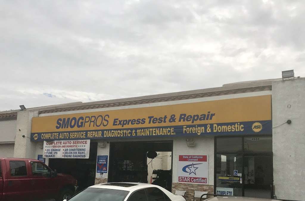 Cypress Smog Pros And Auto Repair | 4988 Ball Rd, Cypress, CA 90630, USA | Phone: (714) 828-8518