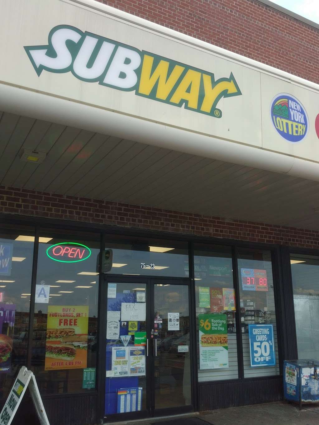 Subway Restaurants | 75-23 31st Ave, East Elmhurst, NY 11370, USA | Phone: (718) 458-9778