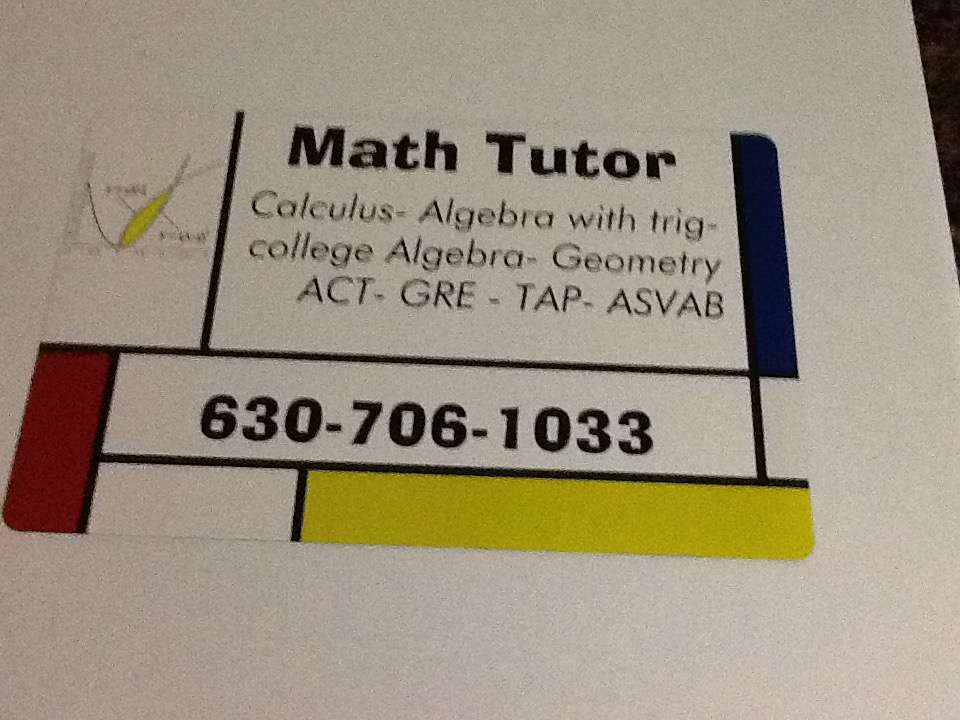A+ Math Tutor of Naperville | Foster Ct, Plainfield, IL 60586, USA | Phone: (630) 706-1033