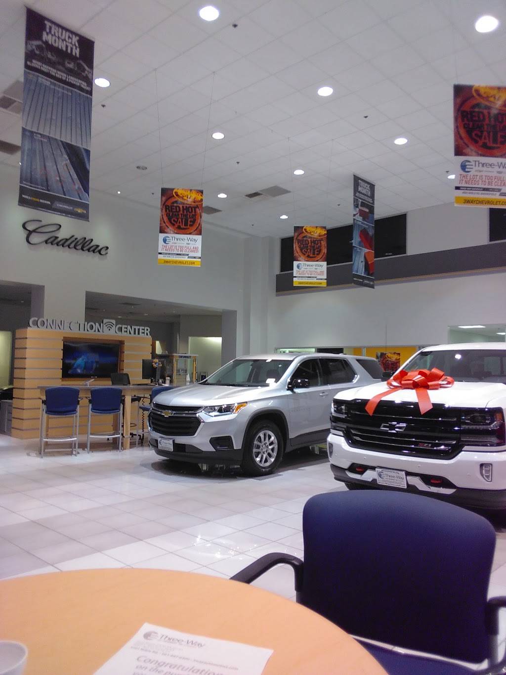 Three-Way Chevrolet-Cadillac | 4501 Wible Rd, Bakersfield, CA 93313, USA | Phone: (661) 283-3300