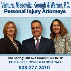 Ventura, Miesowitz, Keough & Warner, P.C. | 783 Springfield Ave, Summit, NJ 07901, USA | Phone: (908) 277-2410
