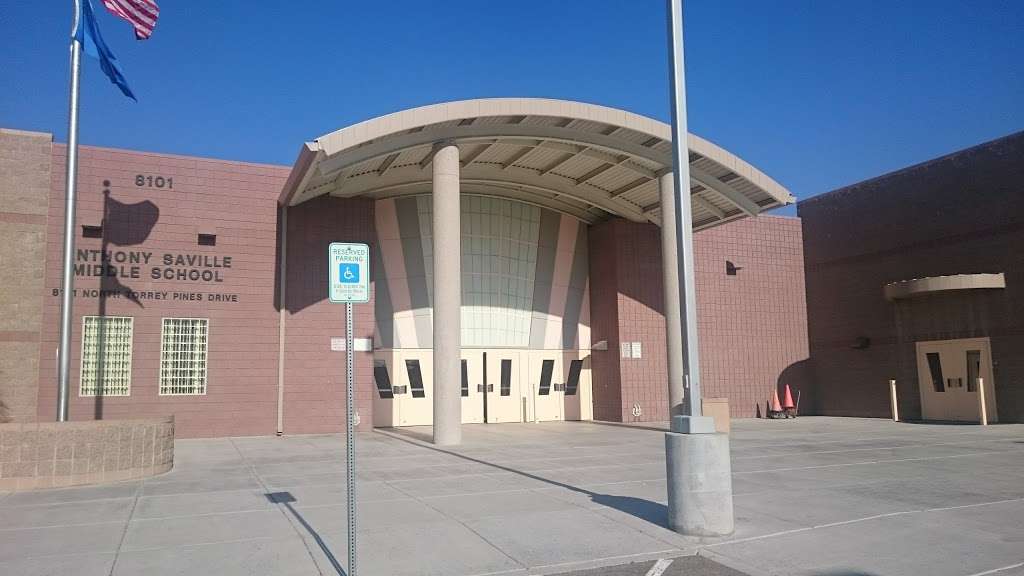 Anthony Saville Middle School | 8101 N Torrey Pines Dr, Las Vegas, NV 89131, USA | Phone: (702) 799-3460
