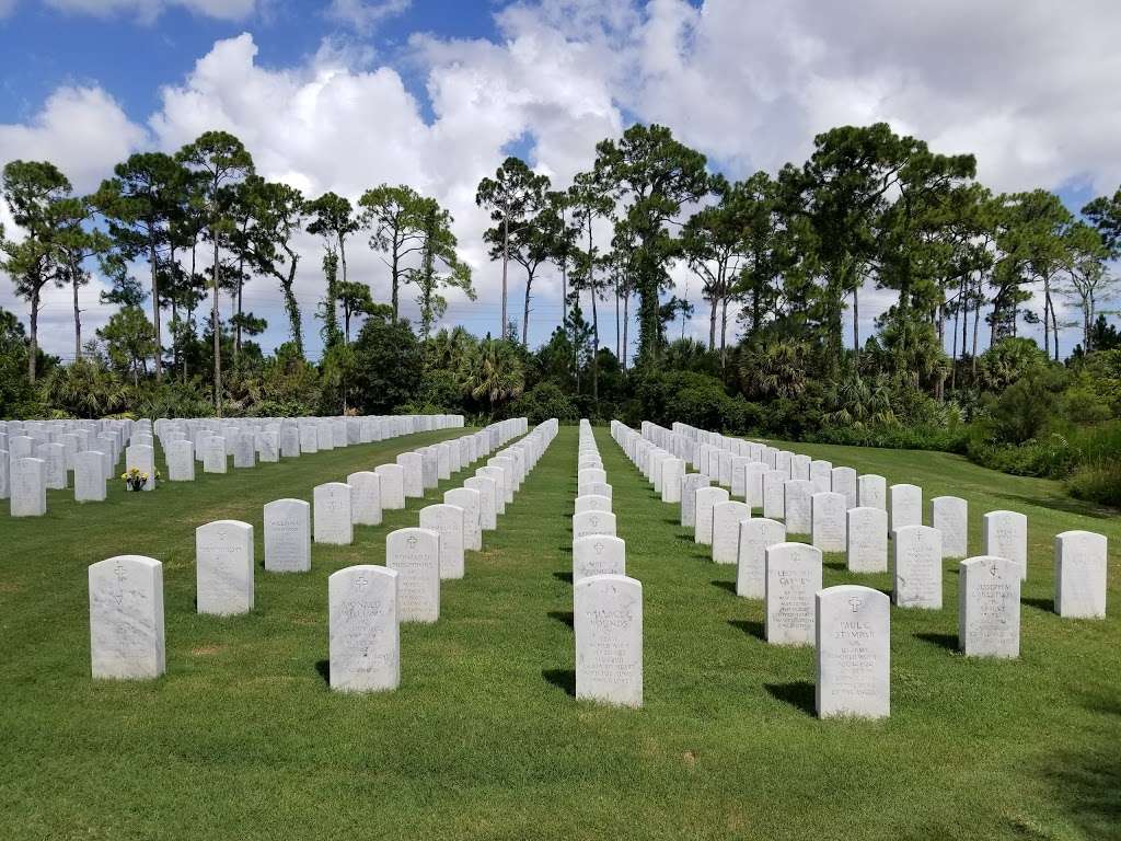 South Florida National Cemetery | 6501 FL-7, Lake Worth, FL 33449 | Phone: (561) 649-6489