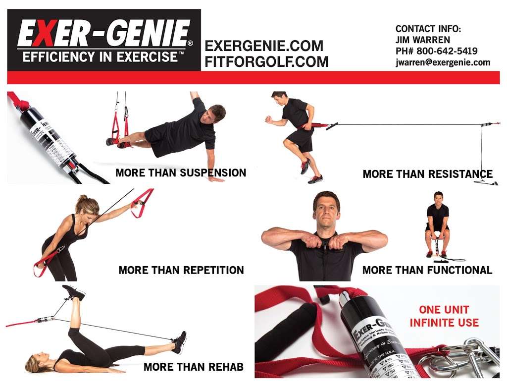 Exer-Genie by America Health & Fitness Team | 675 Racquet Club Ln, Thousand Oaks, CA 91360, USA | Phone: (805) 777-0168