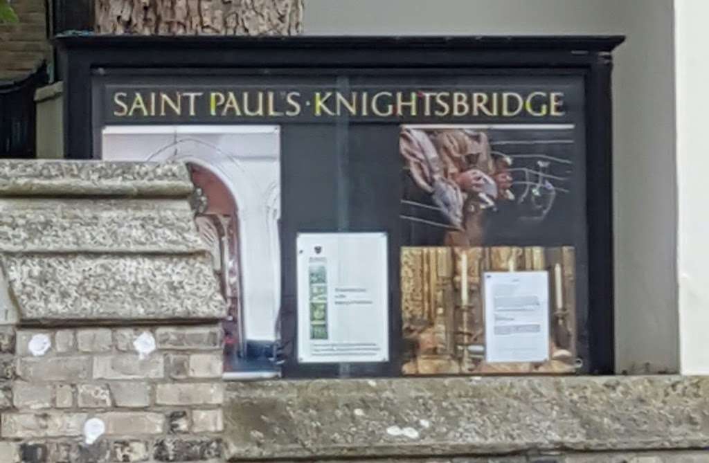 St Pauls Church | 32a Wilton Pl, Knightsbridge, London SW1X 8SH, UK | Phone: 020 7201 9999