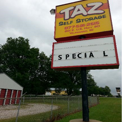 TAZ Self Storage | E Us 30, 361 Lincoln Hwy, Valparaiso, IN 46383 | Phone: (219) 785-2578