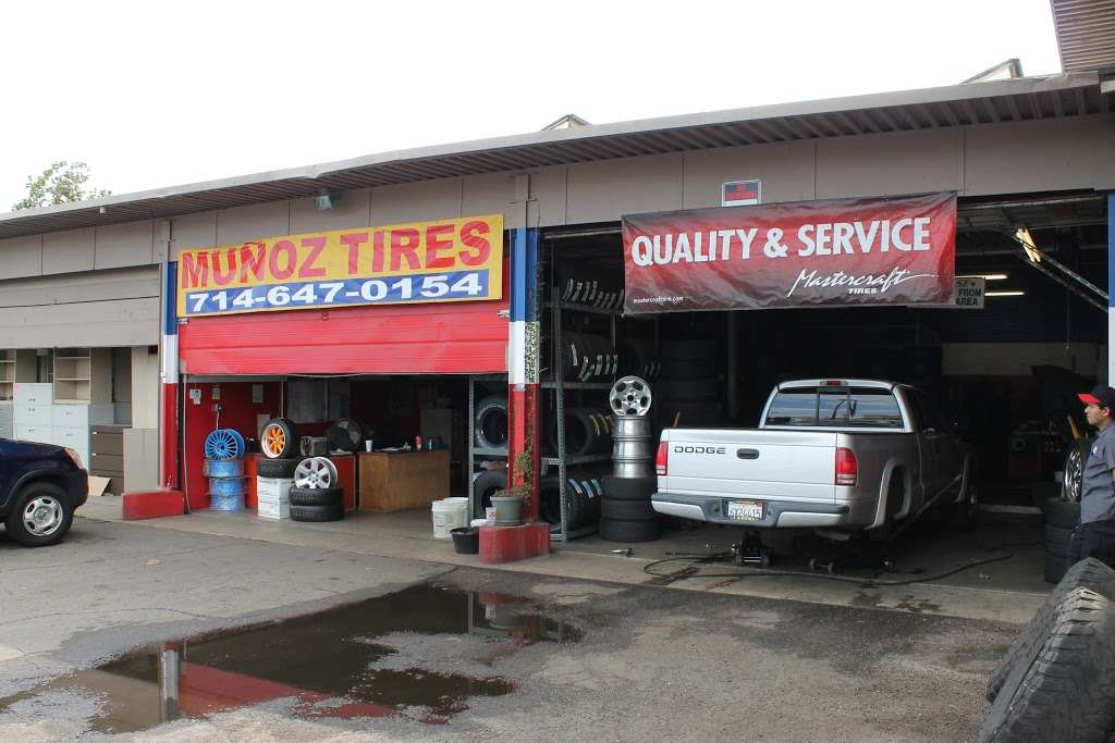 Muñoz Tires Service | 1111 E 4th St, Santa Ana, CA 92701, USA | Phone: (714) 647-0154