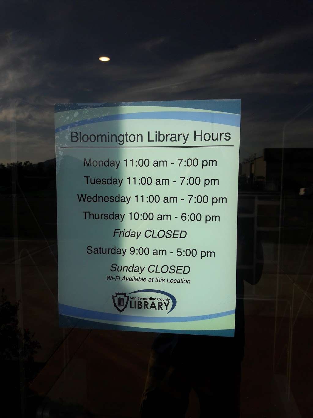 Bloomington Branch Library | 18028 Valley Blvd, Bloomington, CA 92316, USA | Phone: (909) 820-0533