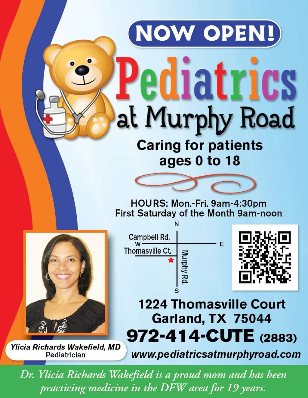 Pediatrics at Murphy Road | 1224 Thomasville Ct, Garland, TX 75044, USA | Phone: (972) 414-2883