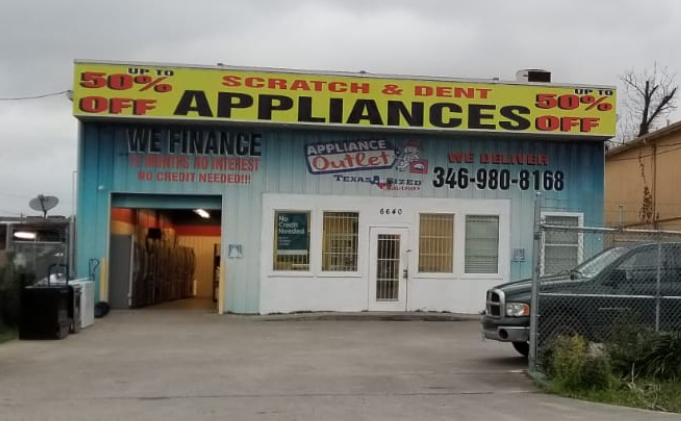 Appliance Outlet Texas | 6640 Hoover St, Houston, TX 77092, USA | Phone: (346) 980-8168