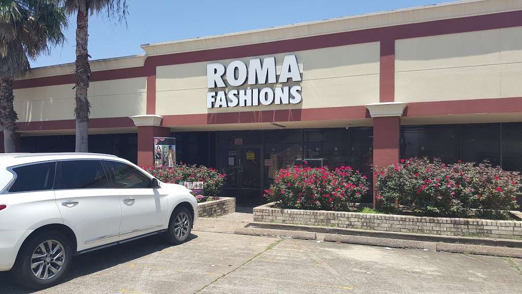 Roma Fashions | 10738 Cypress Creek Pkwy, Houston, TX 77070, USA | Phone: (832) 604-6444