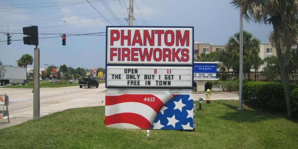 Phantom Fireworks of Melbourne | 4433 W New Haven Ave Rt. 192, Melbourne, FL 32904, USA | Phone: (321) 674-5005