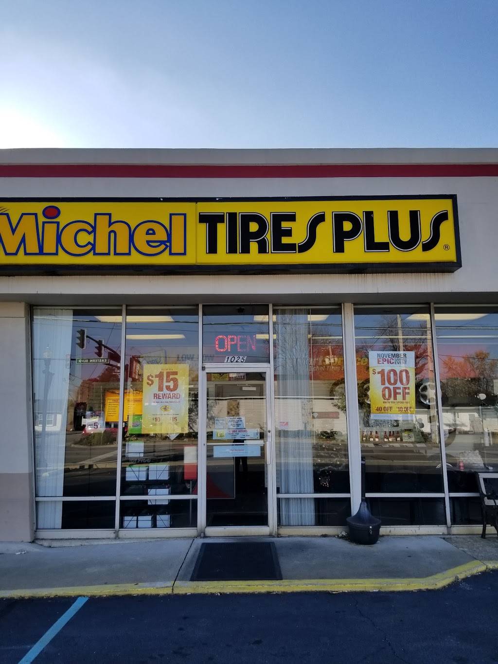 Michel Tires Plus | 1025 Eastern Blvd, Clarksville, IN 47129, USA | Phone: (812) 670-5937