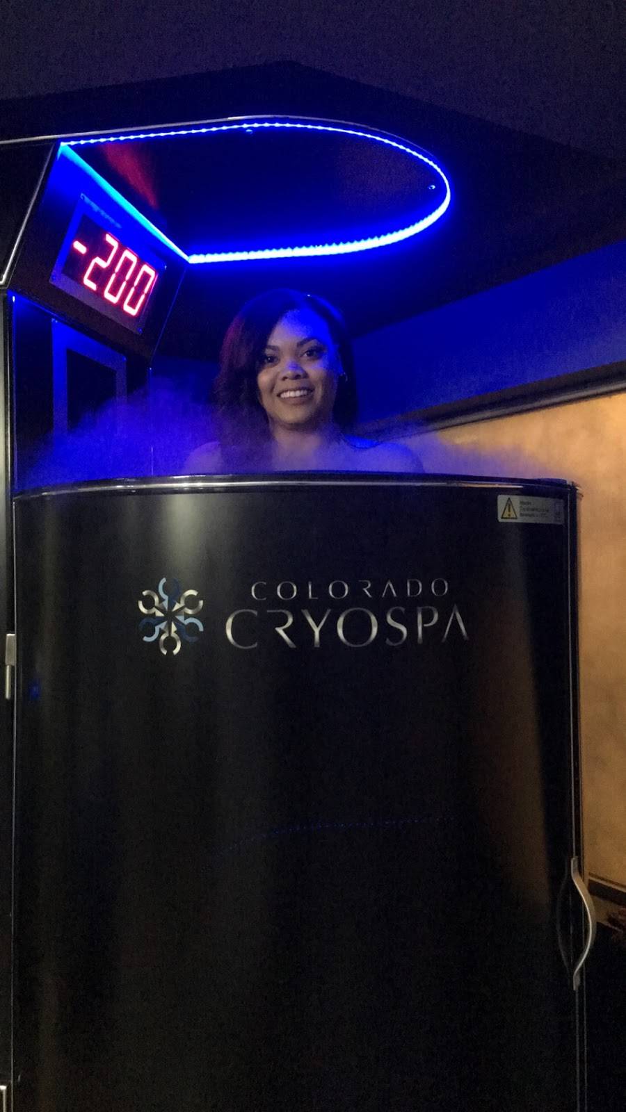 Colorado CryoSpa South | Country Club Corners, 202 E Cheyenne Mountain Blvd, Colorado Springs, CO 80906 | Phone: (719) 375-0557