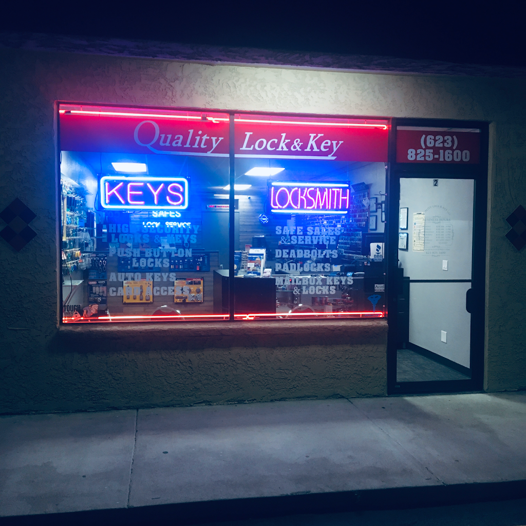 Quality Lock & Key | 18700 N 107th Ave #2, Sun City, AZ 85373, USA | Phone: (623) 825-1600