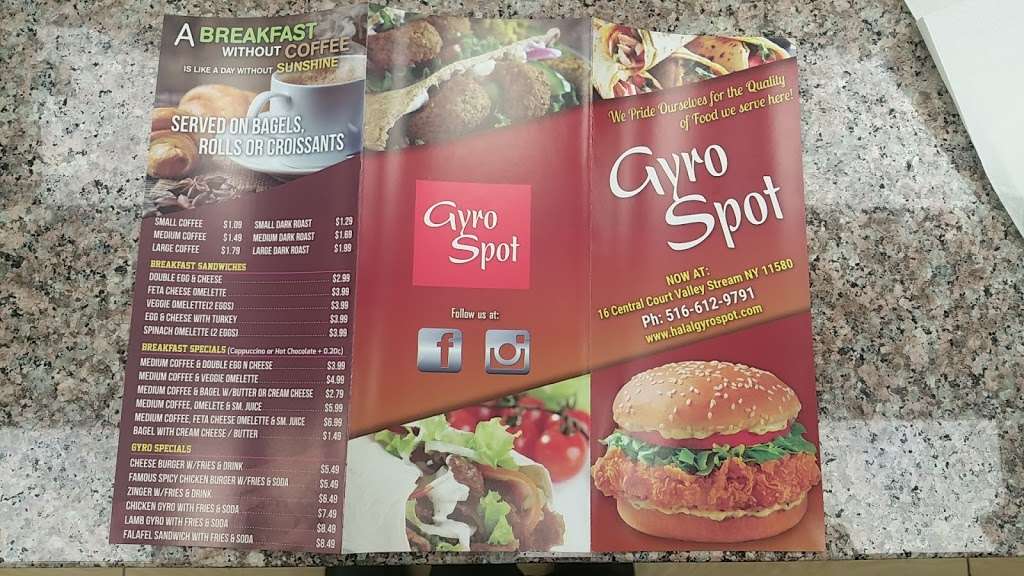 Gyro Spot | 16 Central Ct, Valley Stream, NY 11580, USA | Phone: (516) 612-9791