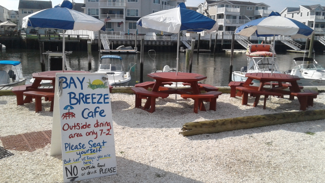 Bay Breeze Cafe | 7 Old Sea Isle Blvd, Ocean View, NJ 08230, USA | Phone: (609) 263-5581