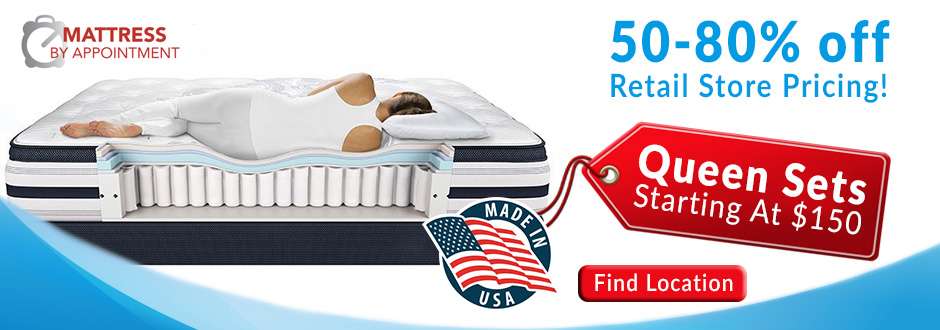 Mattress By Appointment | 7849 Michigan Rd, Indianapolis, IN 46268, USA | Phone: (317) 246-0489