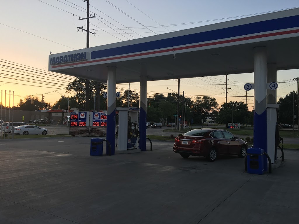 Marathon Gas Station | 1950 E Eleven Mile Rd, Warren, MI 48091, USA | Phone: (586) 393-5225