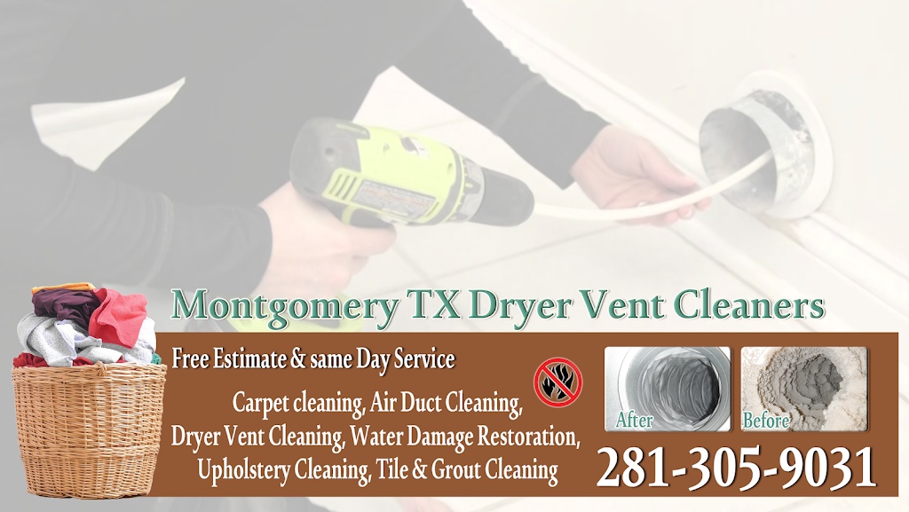 Montgomery TX Dryer Vent Cleaners | 14080 S Liberty St, Montgomery, TX 77316, USA | Phone: (281) 305-9031