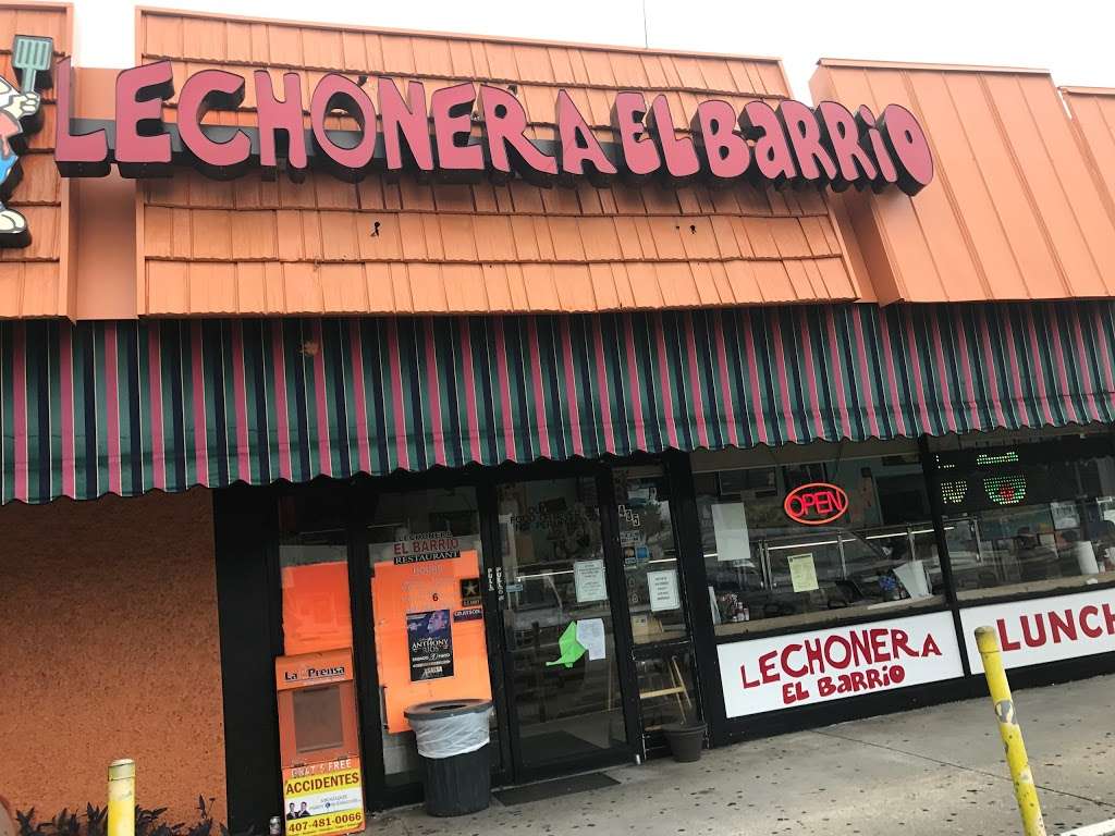 Lechonera El Barrio Restaurant | 435 N Semoran Blvd, Orlando, FL 32807, USA | Phone: (407) 384-3145