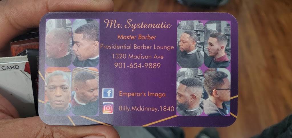 Presidential Barber Lounge | 1320 Madison Ave, Memphis, TN 38104, USA | Phone: (901) 201-3465