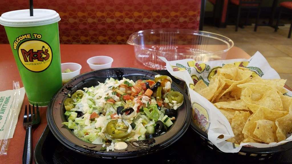 Moes Southwest Grill | 8536 University City Blvd #3708, Charlotte, NC 28213, USA | Phone: (980) 207-2100