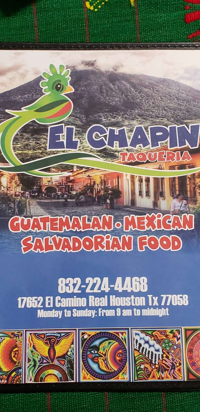 El Chapin | 17652 El Camino Real, Houston, TX 77058, USA | Phone: (832) 224-4468