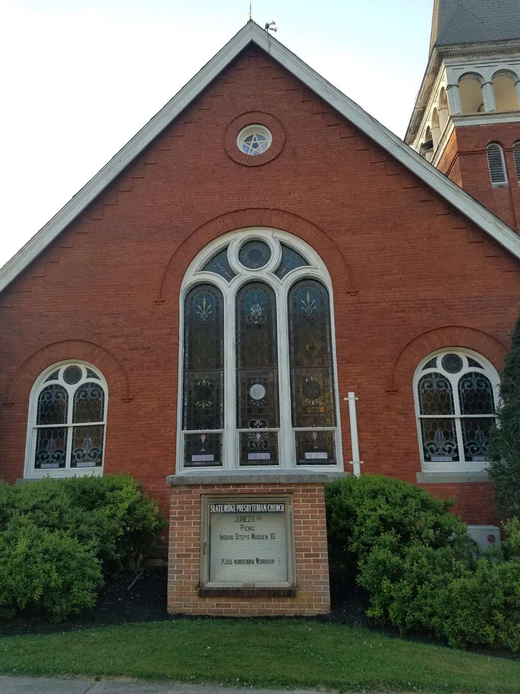 Slate Ridge Presbyterian Church | 1630 Chestnut St, Whiteford, MD 21160, USA | Phone: (410) 452-5177