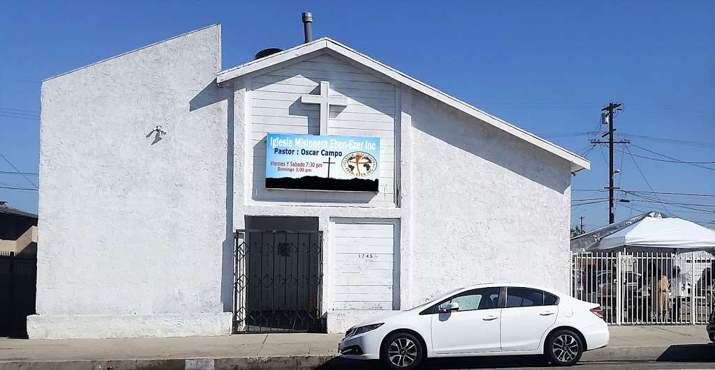 Iglesia Misionera Eben-Ezer inc | 1315 E Vernon Ave, Los Angeles, CA 90011, USA