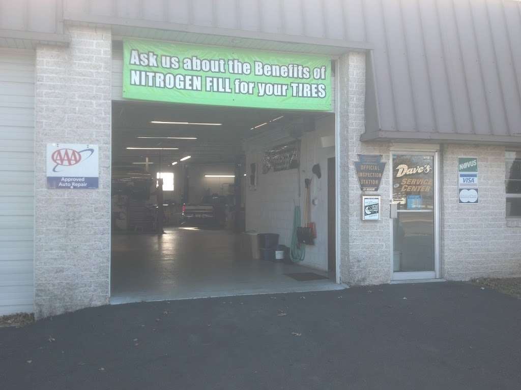 Daves Service Center | 124 Industrial Dr, Warminster, PA 18974 | Phone: (215) 322-0662