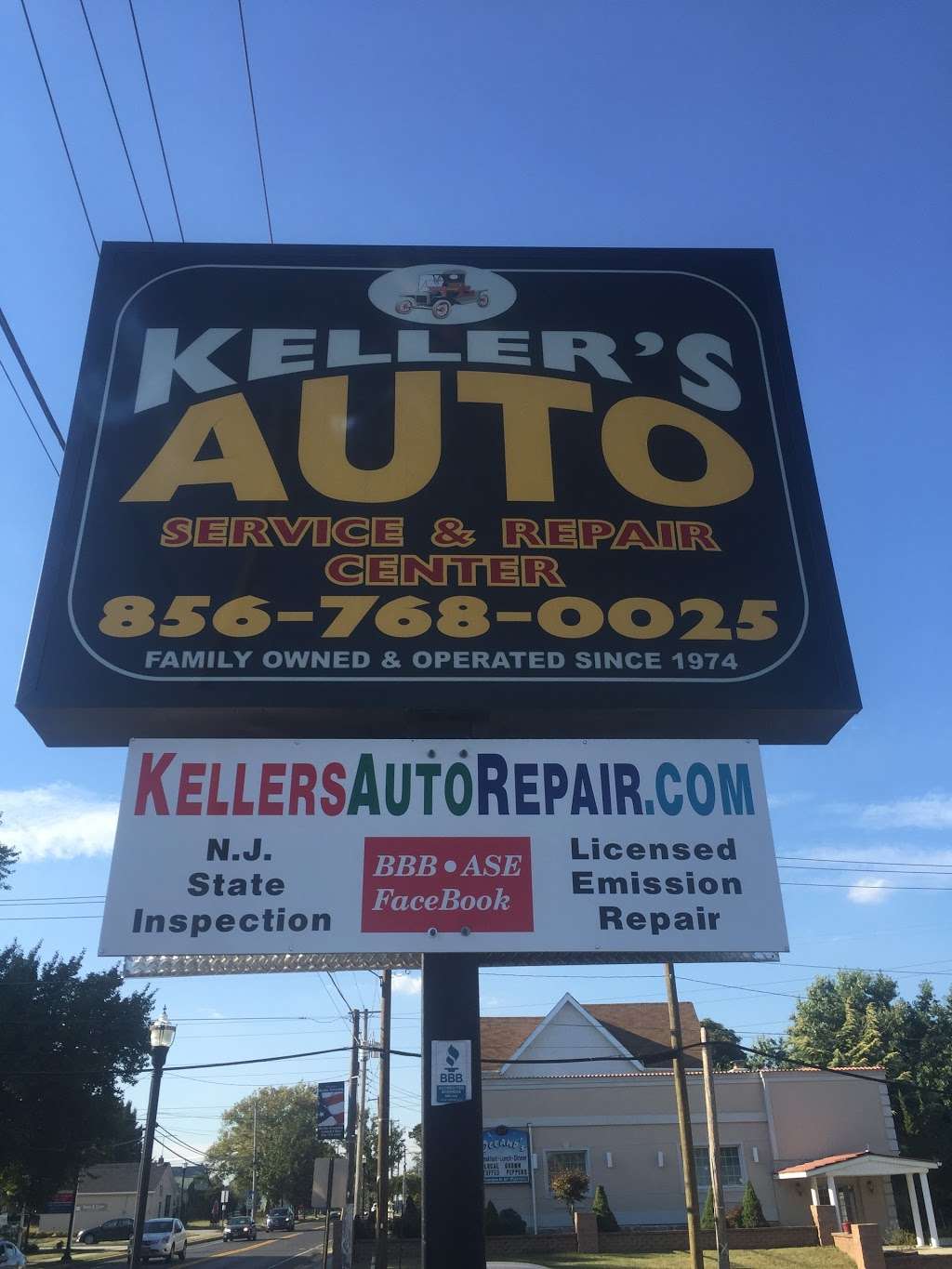 Kellers Auto Repair & Service Center | 210 Haddon Ave, West Berlin, NJ 08091, USA | Phone: (856) 768-0025