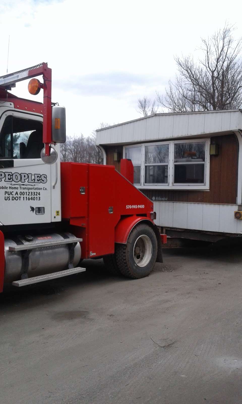 Peoples Mobile Home Transportation | 2047 N Overbrook Rd, Factoryville, PA 18419, USA | Phone: (570) 945-9400