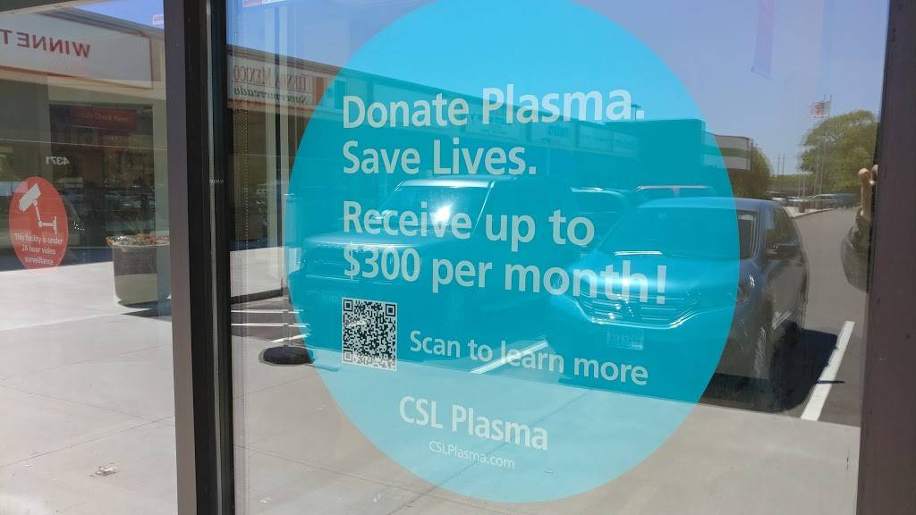 CSL Plasma | 4401 Winnetka Ave N, New Hope, MN 55428, USA | Phone: (763) 259-1862