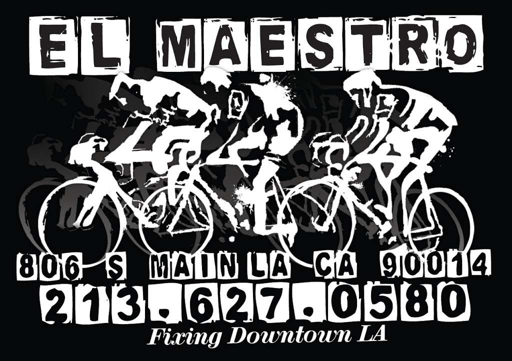 El Maestro Bicycle Shop | 806 S Main St, Los Angeles, CA 90014, USA | Phone: (213) 627-0580