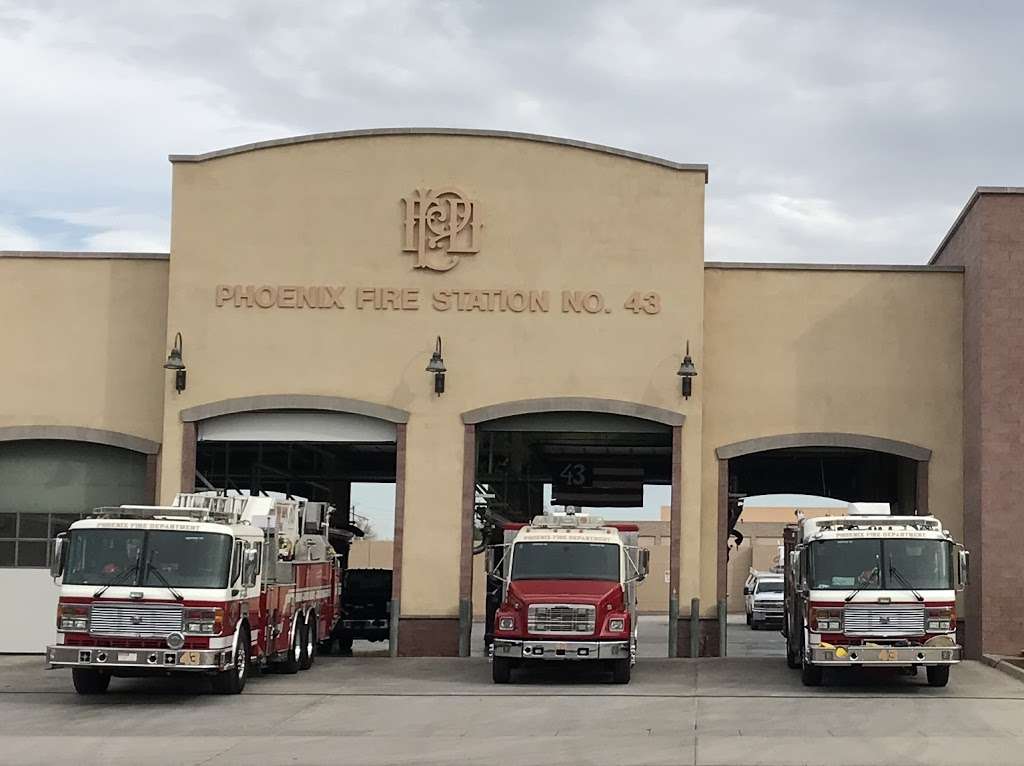 Phoenix Fire Department Station 43 | 4110 E Chandler Blvd, Phoenix, AZ 85048 | Phone: (602) 495-5555